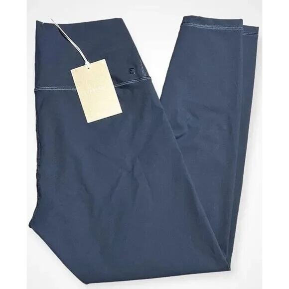Everlane The Perform Cropped Ankle Leggings in Atlantic Blue S NWT - Picture 3 of 5